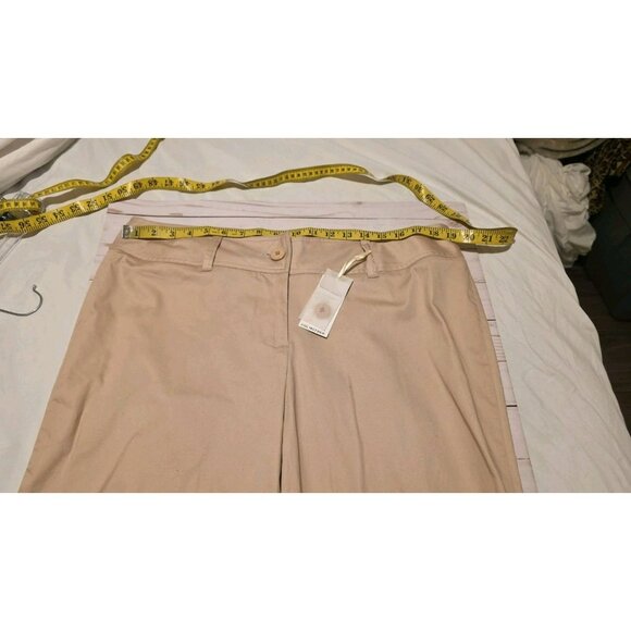 Hannah Jones Crop Pants Chino Size 18 NWTD Try On Mark Preppy Y2K Capri Coastal - Picture 5 of 11
